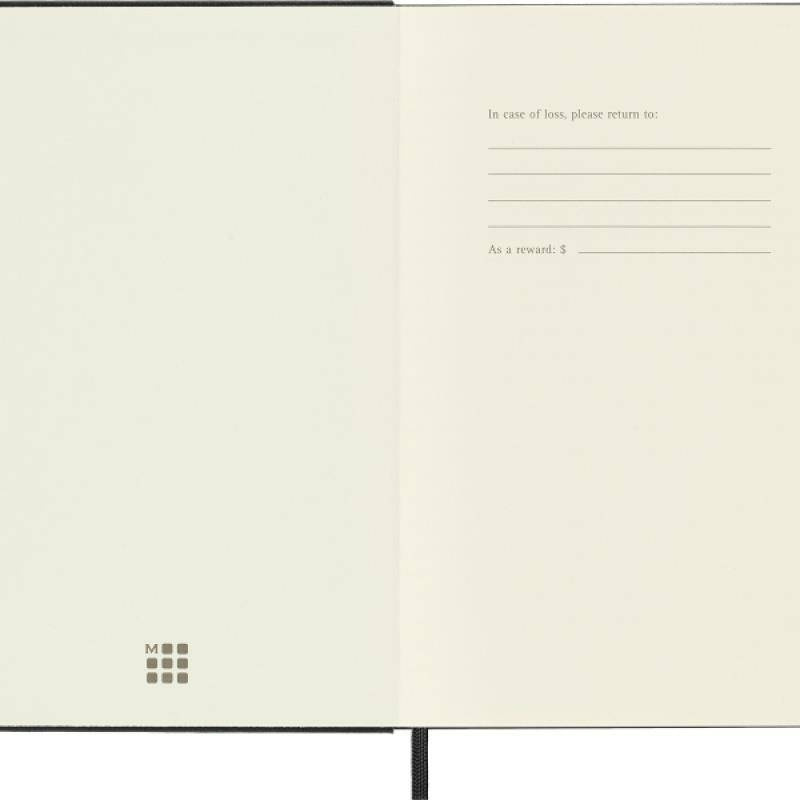 Notes MOLESKINE Classic M 11 5x18 Cm W Linie Twarda Oprawa 208