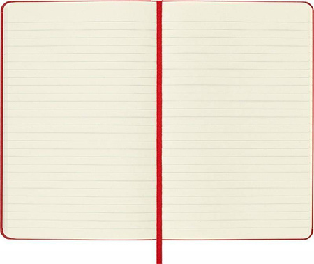 Notes Moleskine Classic M X Cm W Linie Twarda Oprawa Scarlet