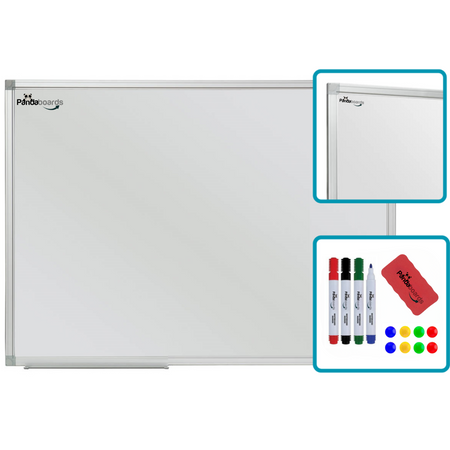 Tablica biała suchościeralna magnetyczna w ramie aluminiowej "1"