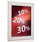 Rama zatrzaskowa 45 mm, prosty narożnik