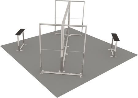 Stoisko targowe LUMIX™ 36 m² (6x6) wyspa