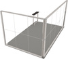 Stoisko targowe LUMIX™ 15 m² (5x3) narożne