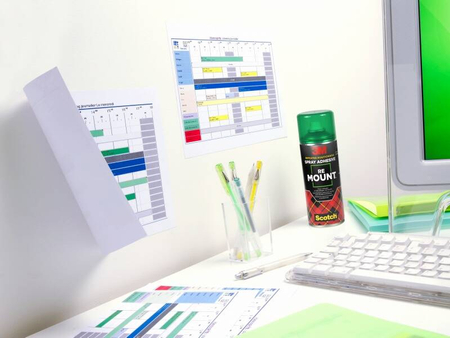 Klej w sprayu ReMount SCOTCH, do repozycjonowania, 400ml