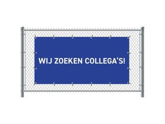 Fence Banner 300 x 140 cm Hiring Dutch Blue