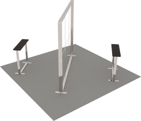 Stoisko targowe LUMIX™ 16 m² (4x4) wyspa