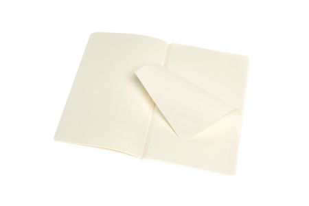 Zestaw 2 zeszytów MOLESKINE Volant, L, 13x21cm, gładki, 96 stron, blue/amber yellow