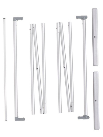 Textile Room Divider Deco 100-200 Double Dots Colour Blue