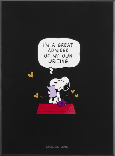 Zestaw MOLESKINE Peanuts Creat 2025, notes Snoopy + 12 ołówków + temperówka, edycja limitowana, w pudełku