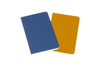 Zestaw 2 zeszytów MOLESKINE Volant, XS, 6,5x10,5cm, w linie, 56 stron, blue/amber yellow