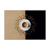 Placemat Coffee Time Dark Brown