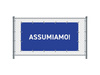 Fence Banner 300 x 140 cm Hiring Italian Blue