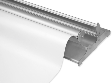 Roll up Wave 120x220 - teleskopowy maszt, system wymiany grafik