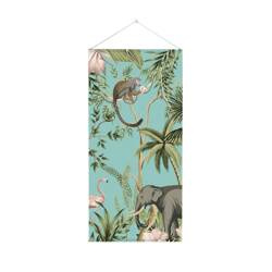 Hanging Flag Banner 58 x 160 cm Kids Corner Tropical Animal