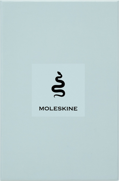 Notes MOLESKINE Snake 2025, L, synt. skóra węża, w linie, 13x21 cm, w pudełku, zielony