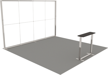 Stoisko targowe LUMIX™ 16 m² (4x4) półwysep