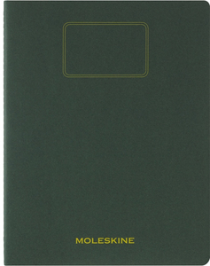 Zeszyt MOLESKINE Student Cahier, XXL, gładki, 21,6x27,9cm, myrtle green