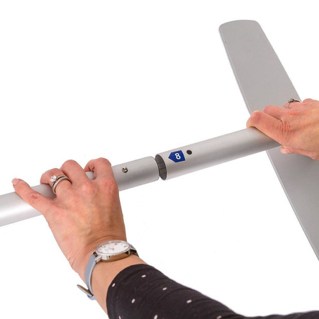 Textile Room Divider 150-150 Double Hexagon Blue-Brown