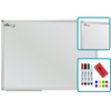 Tablica Magnetyczna Biała Suchościeralna 200x100 / 100x200 cm  w Ramie Aluminiowej WA1