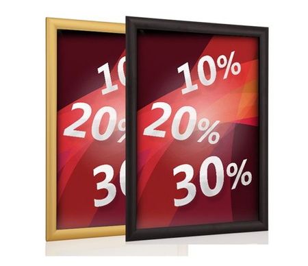 Rama zatrzaskowa 25 mm Czarna lub złota