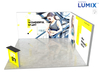 Stoisko targowe LUMIX™ 25 m² (5x5) narożne