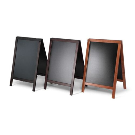 Natura Chalk A-Board Classic Light Brown 55 x 85 cm