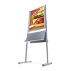 Info Board Design Standard A1, narożniki ostre, profil 25 mm - IBA1G25