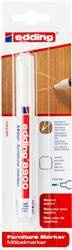Marker do mebli e-8900 EDDING, 1,5-2 mm, blister, czysta biel