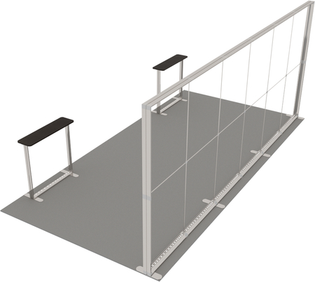 Stoisko targowe LUMIX™ 18 m² (6x3) półwysep