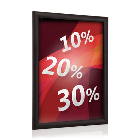 Rama zatrzaskowa 25 mm Czarna lub złota