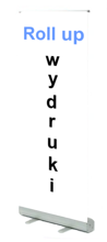 Wydruk do roll-up Blockout
