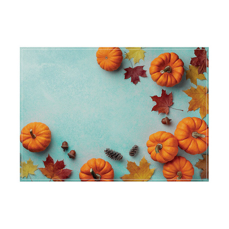 Placemat Fruits Abstract Yellow