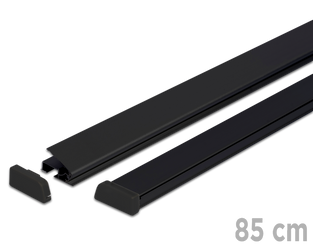 Listwy plakatowe Standard 85 cm - czarne