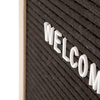 Letterboard Schwarz 30 x 30 cm