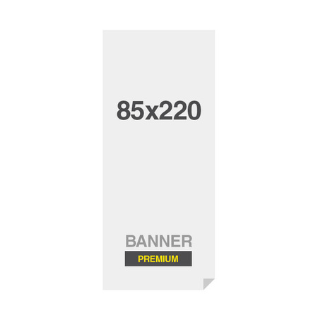 Latex Opaque Silver Back 265g/m2 85 x 225 cm