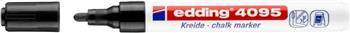 Marker kredowy e-4095 EDDING, 2-3mm, czarny