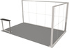 Stoisko targowe LUMIX™ 15 m² (5x3) narożne
