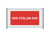 Fence Banner 300 x 140 cm Hiring German Blue