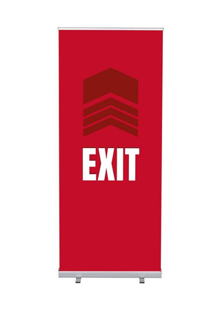Roll-Banner Budget 85 Complete Set Exit Red Dutch