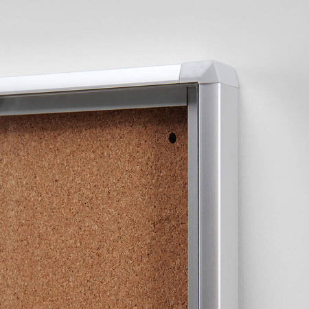Cork Indoor Lockable Showcase Economy 8x A4