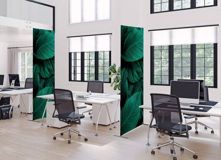 Textile Room Divider Deco 85-200 Double Pink Flower Erica