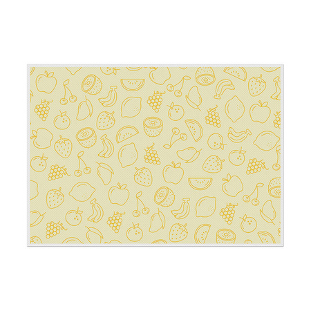 Placemat Abstract Blossom Beige