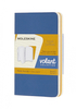 Zestaw 2 zeszytów MOLESKINE Volant, XS, 6,5x10,5cm, w linie, 56 stron, blue/amber yellow