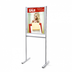 Info Board Design Standard A1, narożniki ostre, profil 25 mm - IBA1G25