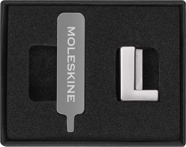 Przypinka MOLESKINE L, srebrna