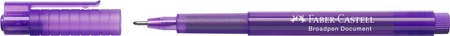 CIENKOPIS BROADPEN 1554 FIOLETOWY FABER-CASTELL