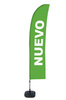 Beach Flag Budget Wind Complete Set New Green Spanish