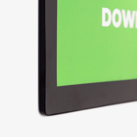 Magnetic Poster Frame Slim A2 Black