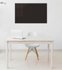 Magnetic glass board 180x120 cm BLACK