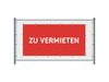 Fence Banner 300 x 140 cm Rent French Red