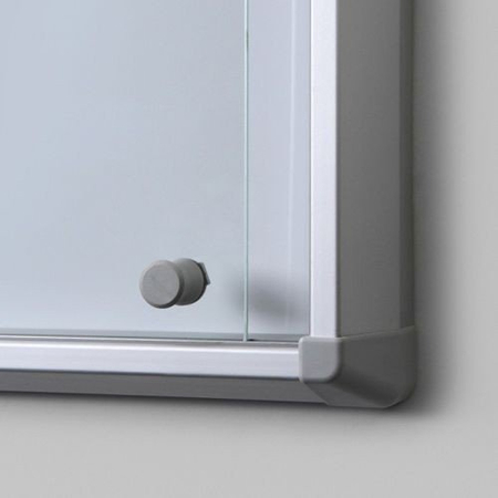 Schaukasten mit Schiebetür 9xA4